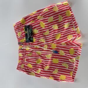 Island Haze - Men’s Pink Lemonade Shorts with Mesh Lining in Size Medium